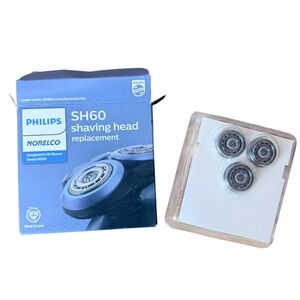 Philips Norelco SH60 Shaving Head Replacement for Series 6000 Shaver 3pk NEW